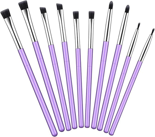10 Pcs Cake Decorating Brushes Set Food Safe Paint Brushes Food Fondant Tools Chocolate Sugar Cookie Candy Cake Pastry Brush for Dusting Edible Glitter and Painting with Edible Color on Treats