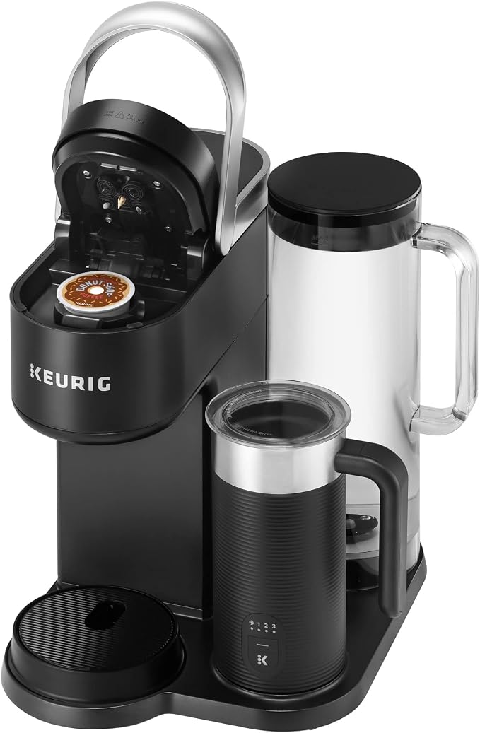 Keurig K-Café SMART Single Serve Coffee Maker with WiFi Compatibility, Latte and Cappuccino Machine with Built-In Frother, 6 Brew Sizes, Black | WiFi Compatibility, Latte, Cappuccino Machine with Built-In Frother, 6 Brew Sizes - Image 18