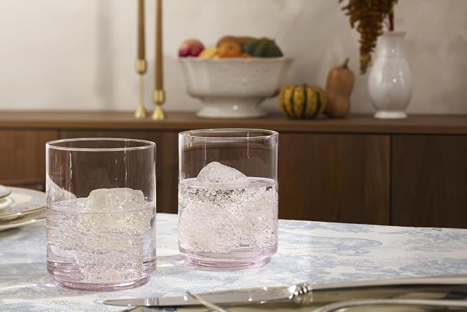 Lenox 897838 Tuscany Classics Stackable Tall Glasses, Set Of 4, Blush - Image 5