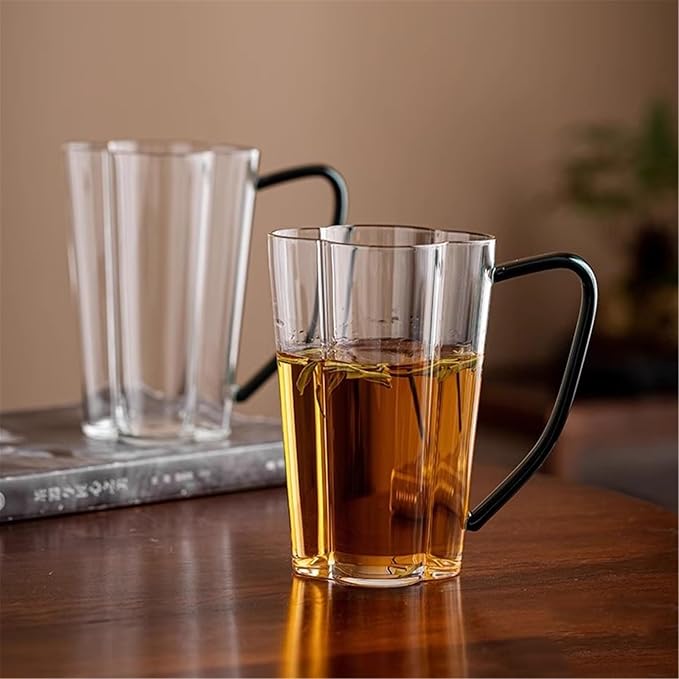 drinking glassware Transparent Glass Cup Household Water | Large Capacity Office Tea Cup - Image 5