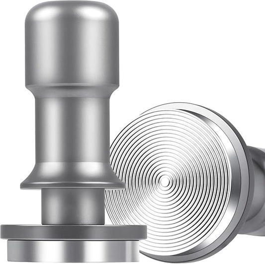 PUSEE 58mm Espresso Coffee Tamper,Premium 30lb Calibrated Espresso Tamper Upgrade Coffee Tamper with Spring Loaded, Stainless Steel Ground Tamper for Barista Home Coffee Espresso Accessories