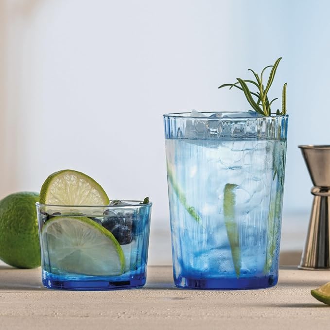 Bormioli Rocco Exclusiva Gin Fizz - Sapphire Blue, Set of 12 - Image 6