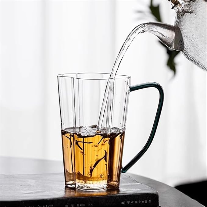 drinking glassware Transparent Glass Cup Household Water | Large Capacity Office Tea Cup - Image 4