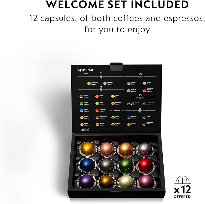 Nespresso Vertuo Coffee & Espresso Maker by De'Longhi | Graphite metal coffee machine. Brews 4 cup sizes with Centrifusion extraction for barista-grade coffee and espresso at home. - Image 6