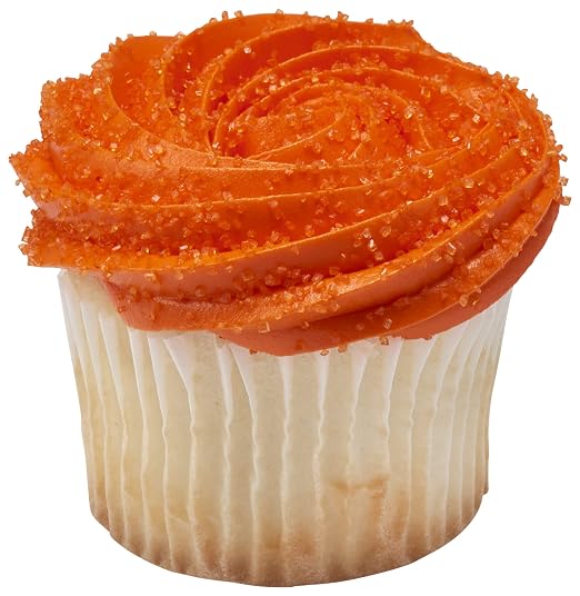 DecoPac Sanding Sugar | Orange Edible Sugar Sprinkles | 33oz | Edible Sanding Sugar in Handheld Container | Made In USA | Sugar Sprinkle Mix For Cakes, Cupcakes, Cookies, Extra Large Pack | 33 Ounce - Orange - Image 4