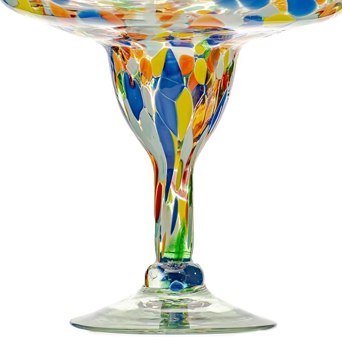 10 Strawberry Street San Lucas Mexican Glassware, Margarita, Set of 4 - Image 4