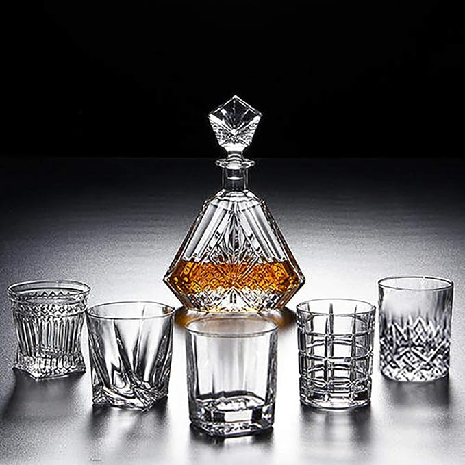 DeeCoo Premium 10, 11 OZ Scotch Glasses - Old Fashioned Whiskey Glasses/Style Glassware for Bourbon/Rum/Bar Tumbler Set of 6 - Image 7