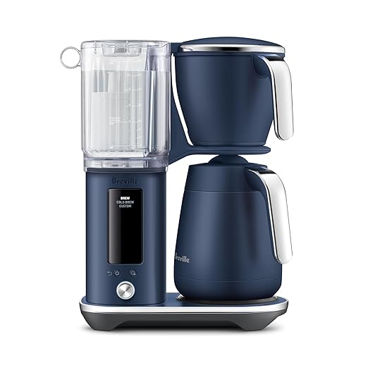 Breville BDC465DBL Luxe Brewer Thermal Carafe, Damson Blue | Brew hot coffee and cold brew with this drip coffee machine | Thermal carafe keeps coffee warm for up to 4 hours by Unknown