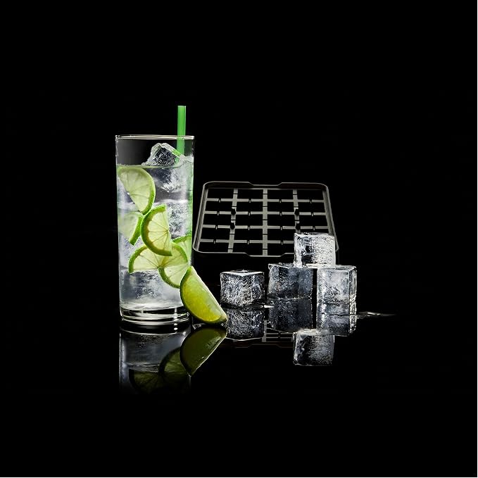 LURCH Germany ICE Former Cube - Silicone Tray for 20 Ice Cubes (1x1'') - Image 4