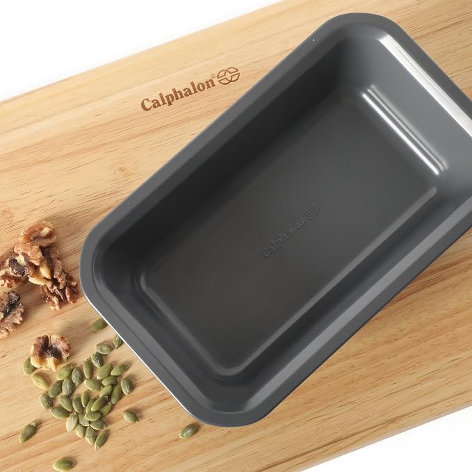 Calphalon Legacy Loaf Pan, 9 x 5 Inch Baking Pan, Kitchen Bread Pan, Nonstick Heavy Gauge Steel PFOA-Free Bakeware for Even Baking, Bread and Meatloaf Pan, Oven Safe, Easy Clean - Image 6
