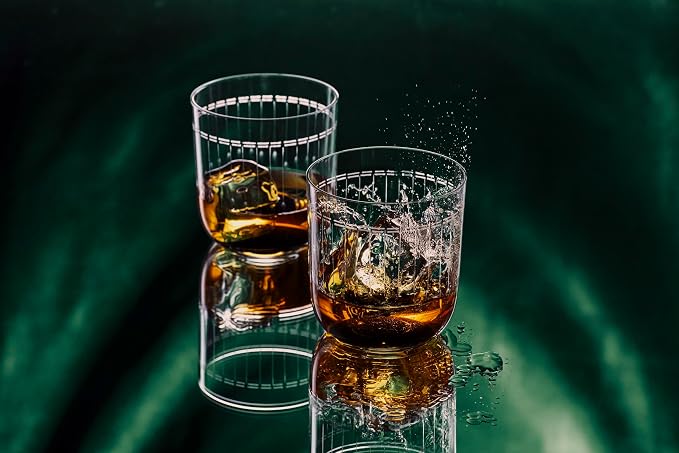 Zwiesel Glas Handmade Glamorous Crystal Glass, 11 Ounce Whiskey (Set of 2), Clear - Image 5