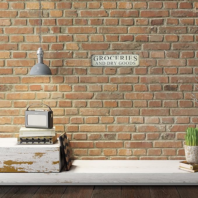 Pantry Sign Grocery Tin Sign General Farmhouse And Kitchen Wall Decor General Store Decorations 4×16 Inches - Image 4
