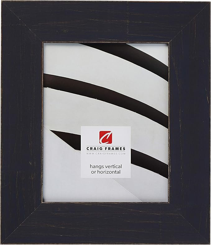 Craig Frames Jasper Wide Picture Frame, 20 x 24 Inch, Country Weathered Blue by CraigFrames