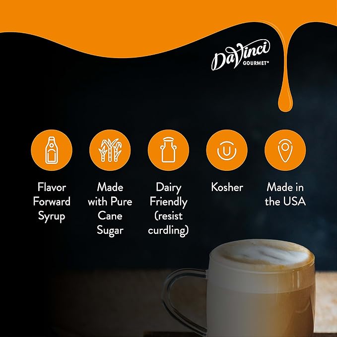 DaVinci Gourmet Classic Caramel Syrup, 25.4 Fluid Ounces (Pack of 1)