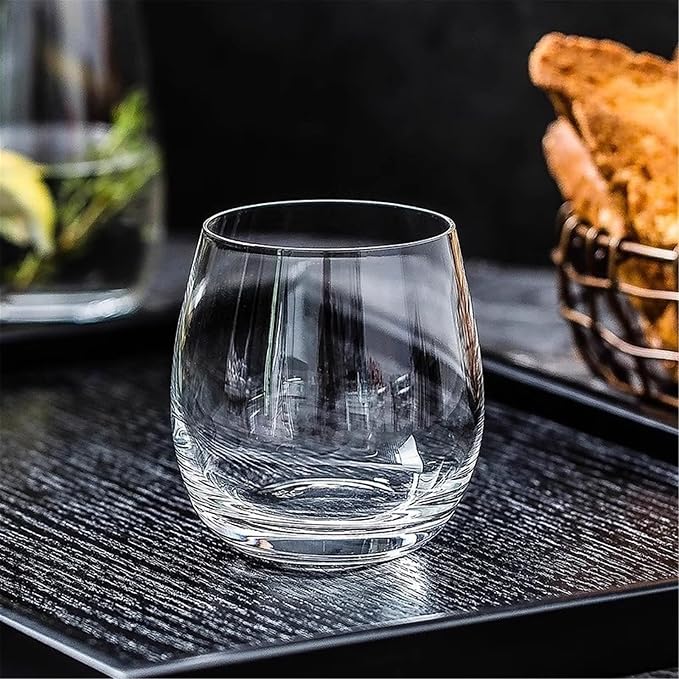 drinking glassware Clear Lead-free Glasses, Stemless Drinking(Large) - Image 4