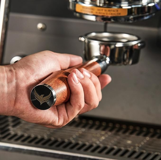 54mm Breville Espresso Accessories Kit – Naked Portafilter, Calibrated Self Leveling Tamper, Distributor Tool, Tamping Station, Dosing Cup and RDT Sprayer Set