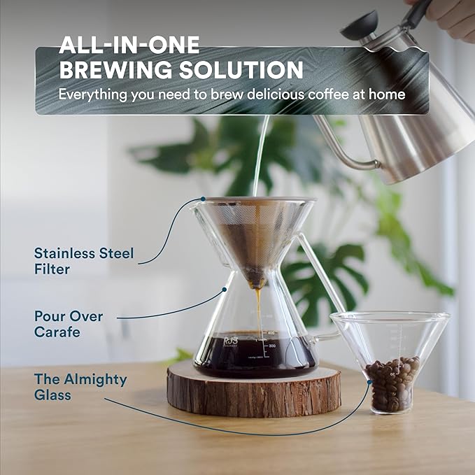 Ovalware Pour Over Coffee Maker - Thumbnail 4