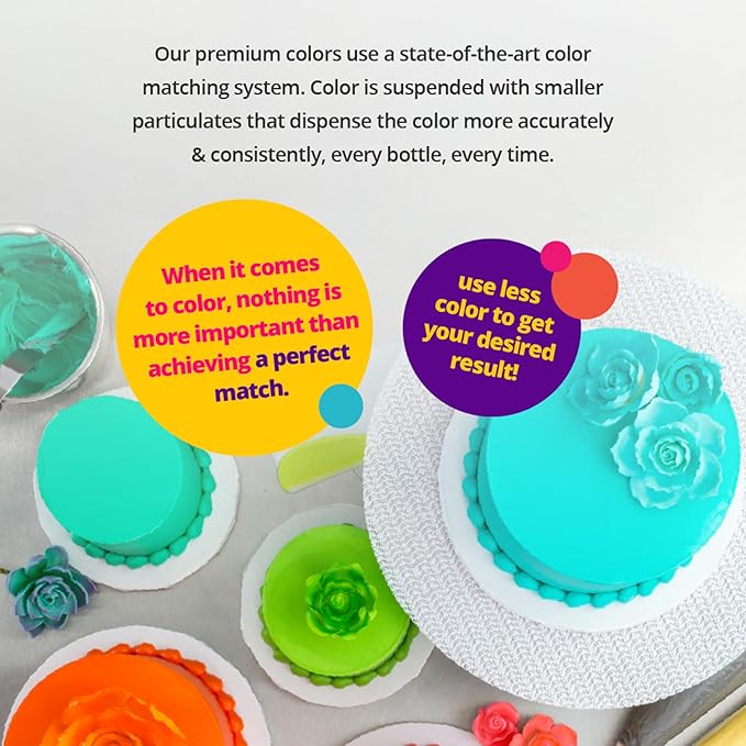 DecoPac Premium Gel Food Coloring | Neon Bright Orange Food Coloring For Baking | 8oz | Color Buttercream, Fondant, Frosting & Piping Gel, Food Safe, Highly Concentrated Gel, 8 oz - Neon Bright Orange