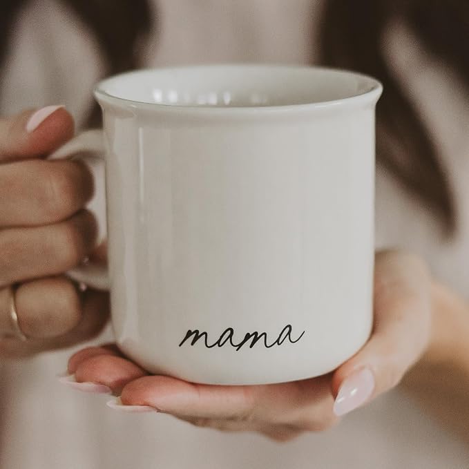 Sweet Water Decor Mama Campfire Mugs - 11oz Cute Coffee Mugs for Hot & Cold Drinks - Dishwasher & Microwave Safe - Ceramic Travel Mug - Ideal Tea and Espresso Mug - Image 5