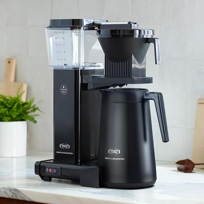 Technivorm Moccamaster 79315 KBGT thermal Carafe 10-Cup Coffee Maker 40 Ounce, Midnight 1.25l - Image 2