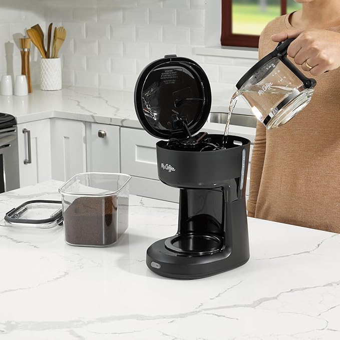 Mr. Coffee® 5-Cup Mini Brew Switch Coffee Maker, Black - Image 4