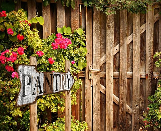 Mukuko Pantry Sign, Farmhouse Kitchen Wall Sign for Home, Restaurant, laundry, Coffee Shop, 6" x 18" Arrow Tin Metal Sign - Image 7