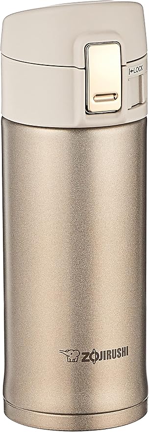 Zojirushi SM-KHE36NL Stainless Steel Mug, 12-Ounce, Champagne Gold by Unknown
