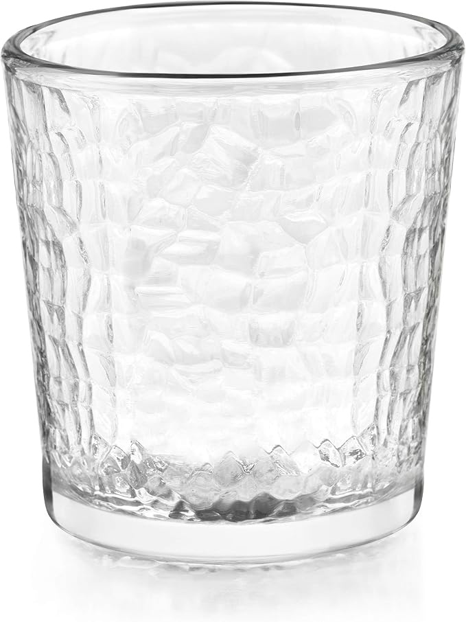 Libbey Yucatan Textured Tumbler & Rocks Drinking Glasses Set of 16 | Jumbo Margarita Glass Cups with 16.2 oz and 13 oz Capacities for Frozen Cocktails, Mocktails & Entertaining - Image 8