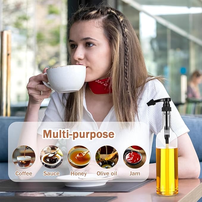 20 Pcs Coffee Syrup Pump Tip Covers Black Silicone Pourer Caps Dispensing Pumps Fits Syrup Pump Dispenser Oil Liquor Bottles, Preserve Freshness, Prevent Drips, Flavored Coffee Syrups Tip Cover
