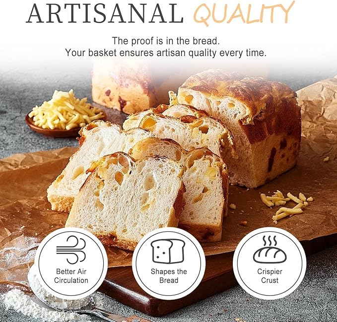 Aoocan Sourdough Starter Kit for Beginners, Bread Baking Supplies & Bread Making Tools – 9 Inch Round & 10 Inch Oval Banneton Bread Proofing Basket Set with Dough Whisk, Lame, Scraper & Brush