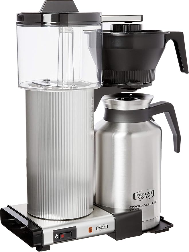 Technivorm Moccamaster 39340 CDT Grand Coffee Maker, 60 Ounce, Silver - Image 3