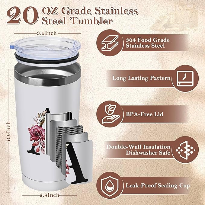 20 Oz Insulated Coffee Cup with Lid Car Tumbler Travel Mug Mother Best Mama Mom Daughter Son Christmas Xmas Present Valentines Birthday Groom Day Bride Mother In Law Personalized Unique Special Gifts - Image 3