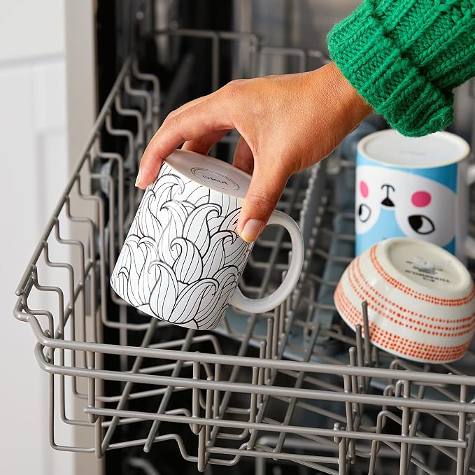 Cricut Ceramic-Coated Mugs, 15 Oz, 36 Count, White - Dishwasher & Microwave Safe, Compatible with Cricut Mug Press & Infusible Ink, Ideal for Crafts and Printing - Image 9