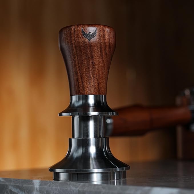 51.5mm Coffee Tamper for La Pavoni Post Millenium Models Spring-Loaded 30lbs Tamper Tool Espresso Machine Accessories Includes Gift Box