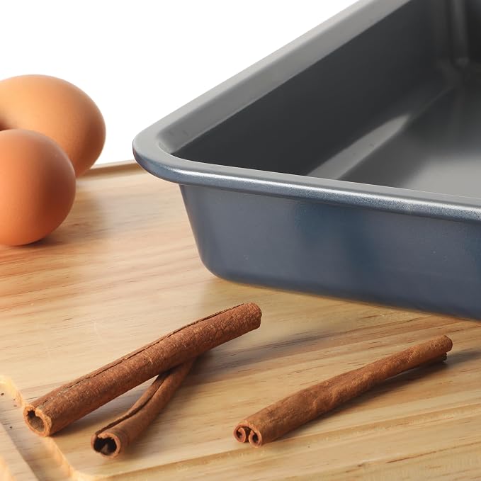 Calphalon Legacy Bake Pan, 13x9 Inch Baking Pan PFA Free Nonstick Heavy Gauge Steel Bakeware for Even Heating, Oven Safe Squre Pan for Cakes, Brownies, Roasting, Everyday Kitchen Use - Image 5