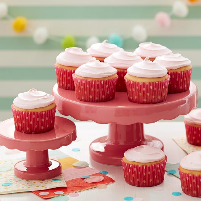 Wilton Polka Dot Standard Baking Cups, Cupcake Liner, 300-Count | Polka Dot Greaseproof Baking Cups Add Fun Pattern to Cupcakes & Muffins, Oven-Safe Paper Liners for Everyday Baking - Image 5