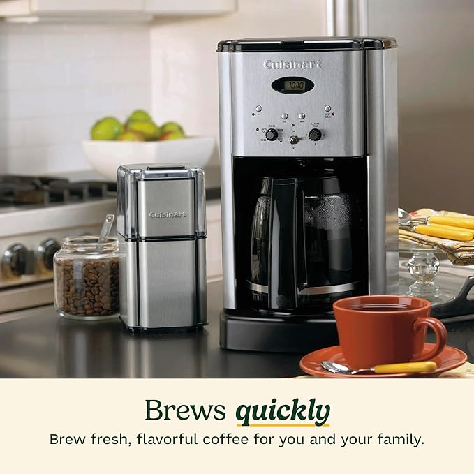 Cuisinart 12 Cup Brew Central Maker Coffee Maker, Black Stainless Steel, DCC-1200BKSNAS - Image 3