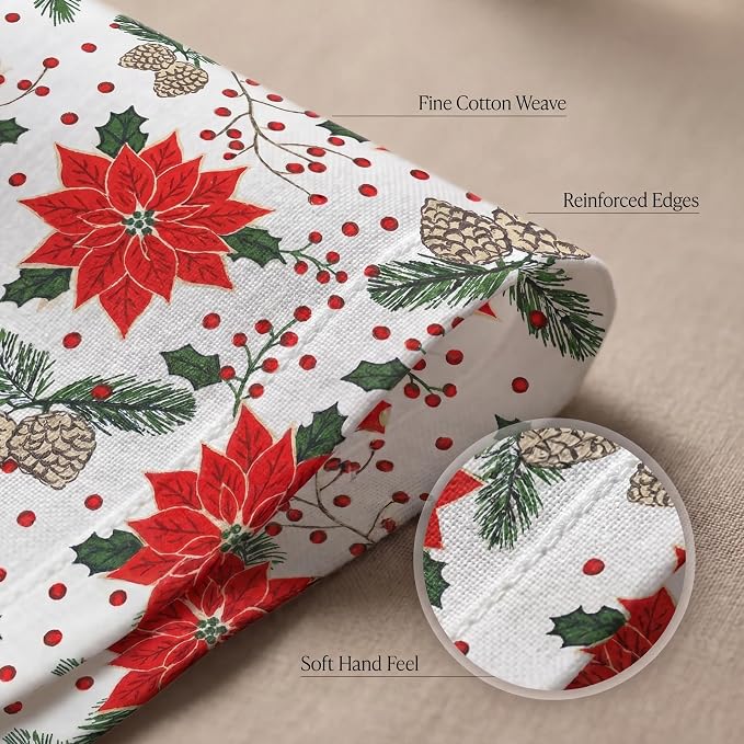Urban Villa Cloth Napkins Cotton 20x20 (Set of 12) Pinecone - Image 5