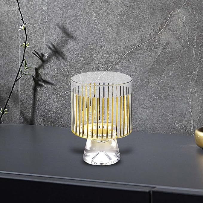 Wine Glasses Vintage Glassware Beverage Cup 300ml for Anniversary Cocktails Thanksgiving Birthday Graduation - Image 5