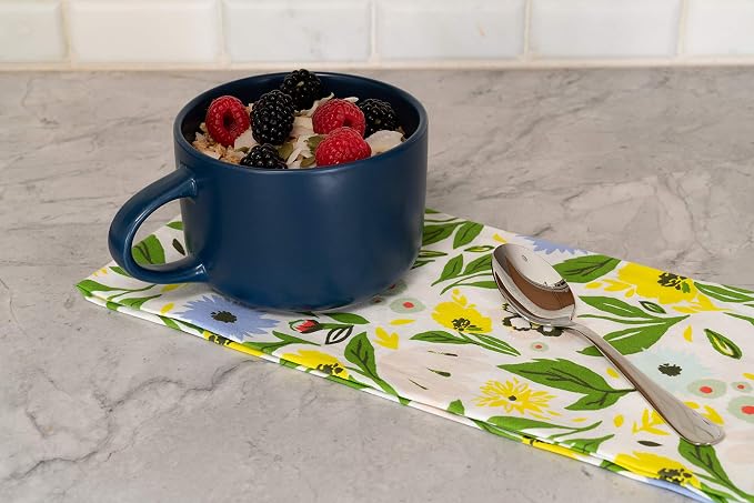 10 Strawberry Street Wazee Matte 4.75"/22 oz Oversized Mug, Set of 6, Midnight Blue - Image 4