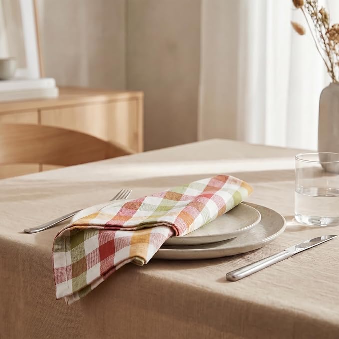 Urban Villa Cloth Napkins Cotton 20x20 (Set of 12) Harvest - Image 4
