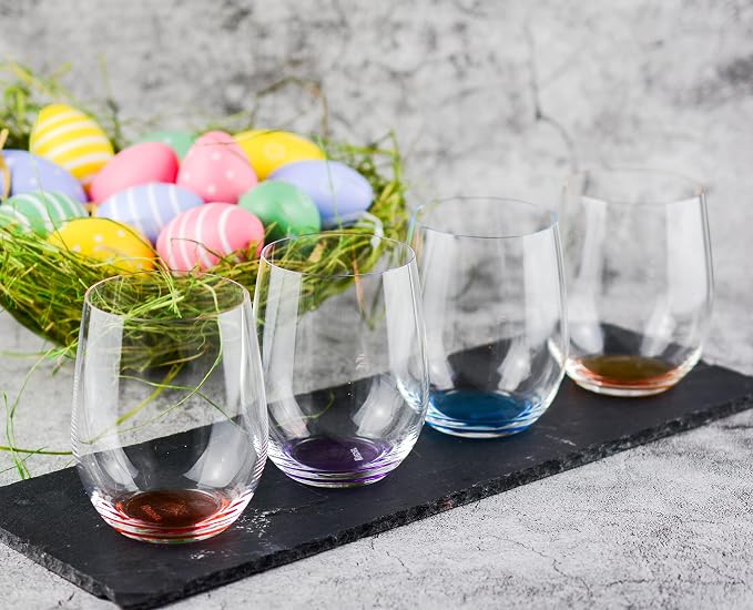 Riedel The O Wine Tumbler Happy O, Set of 4 - Image 2