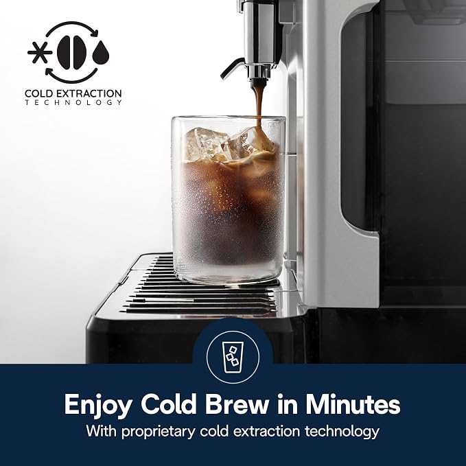 De'Longhi Eletta Explore Espresso Machine with Coffee Grinder, Milk Frother | #1 Worldwide Espresso Machine Maker, 50+ One-Touch Recipes, Travel Mug, Hot & Cold Frother, Built-in Grinder, 4 User Profiles - Image 7