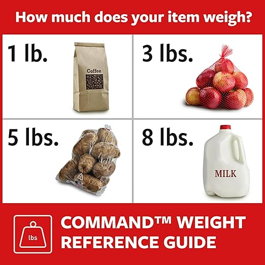 Command 10 lb Medium Picture Hanging Strips 16 Pairs (32 Command Strips), Damage-Free Hanging Picture Hangers, No Tools Wall Hanger for Christmas Decorations