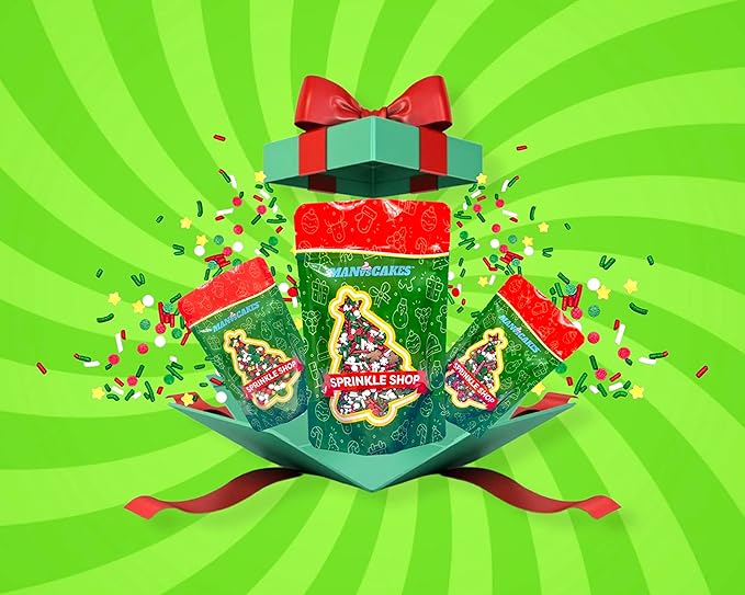 Christmas sprinkles | Sprinkles | Christmas jimmies | Cookie sprinkles