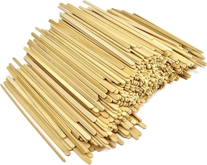 7 Inch Bamboo Disposable Coffee Stirrers, 1000 Count Coffee Stir Sticks - For Coffee, Cocktails and Hot Drinks - Smooth End Design, Splinter-Free by Boesma