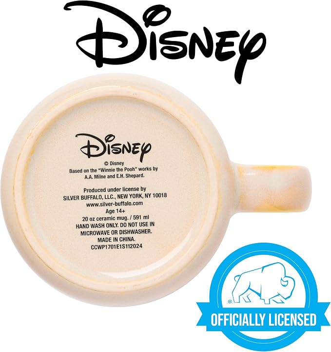 Silver Buffalo Disney Winnie the Pooh, Ceramic Camper Mug, 20oz | Cup, 0.59 Liters - Image 4
