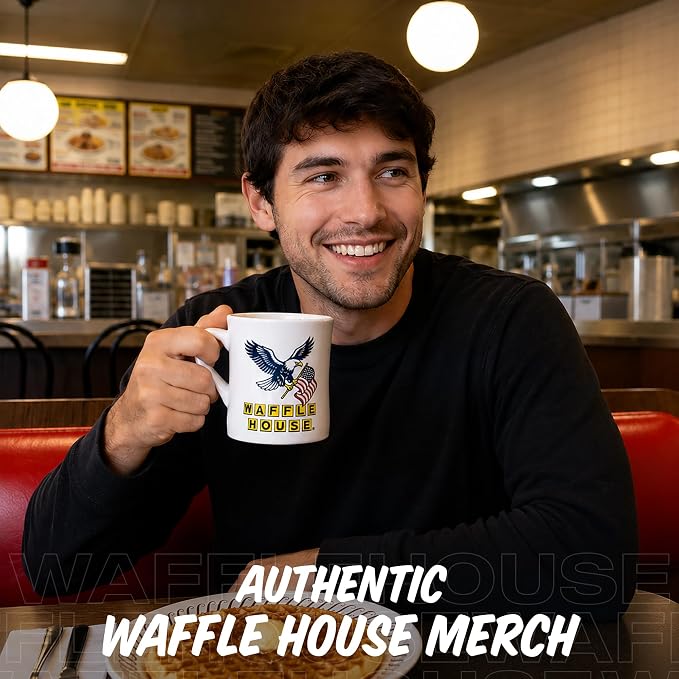 Waffle House Patriotic Coffee Mug in Gift Box – 9 oz Limited Edition Cup – Iconic Logo, Ideal Gift for Coffee Lovers - Image 8