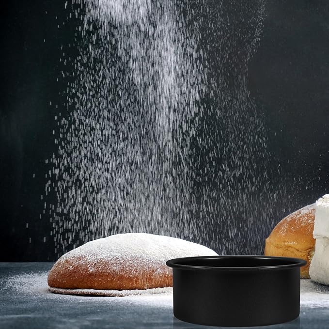 Non-stick Carbon Steel round Cake Pan 6-inch Removable Bottom Baking Mold for Household Oven Use, Small Chiffon Bakeware Tray for Practical Cake Baking - Image 6