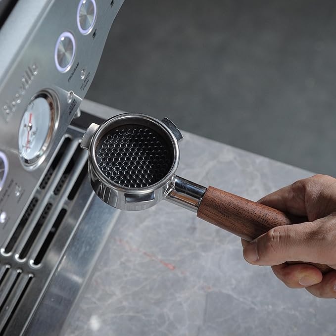 54mm Espresso Accessories Tamper Set For Breville Machines Includes Calibrated Tamper, Bottomless Portafilter, Tamping Station, Distribution Tool and WDT Tool
